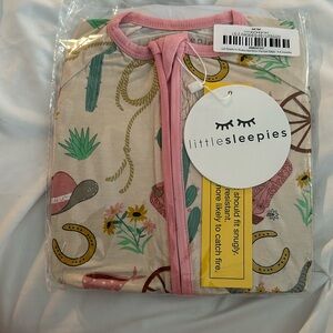 Little Sleepies Ready to Rodeo Zippy 3-6m
